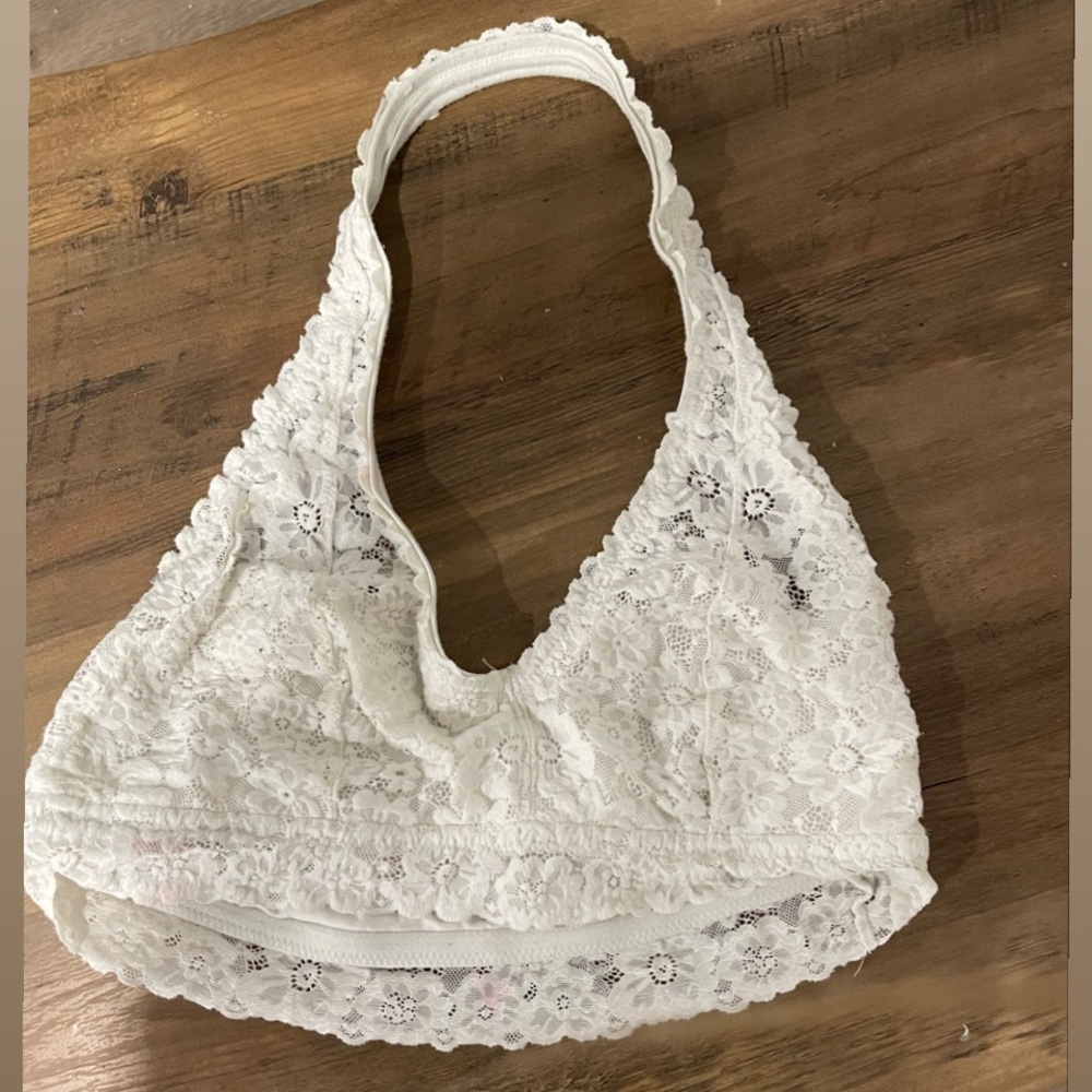 Aerie White Lace Bralette